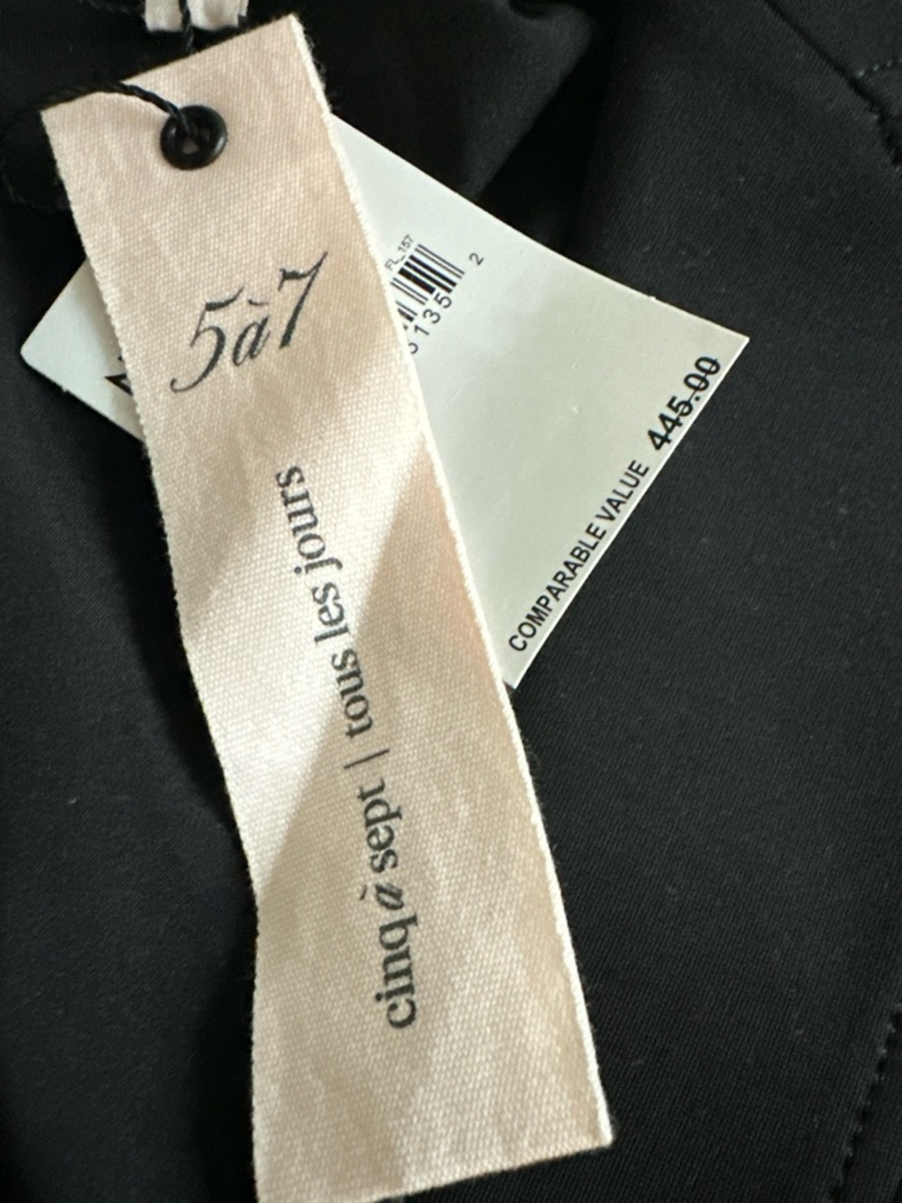 Cinq à Sept Sable Blazer Black Sz 6 NWT $445 - Picture 2 of 13